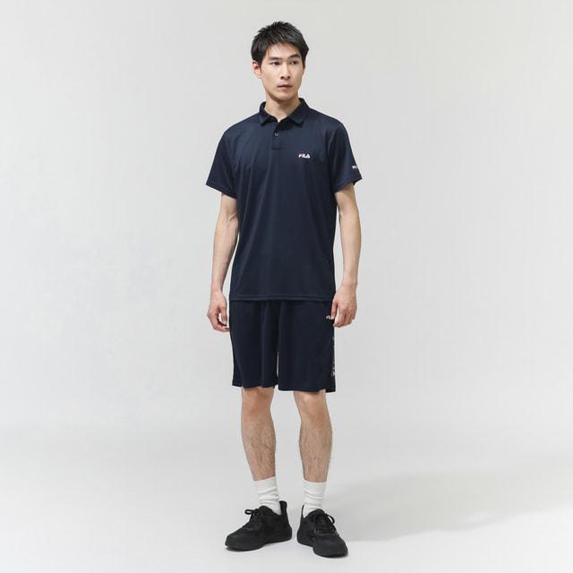 FILA（フィラ） メンズ 半袖 機能 ポロシャツ メンズショートスリーブ