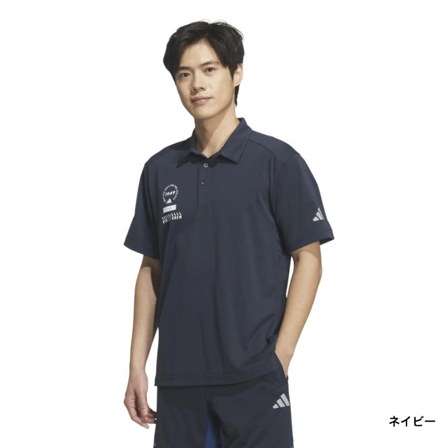 adidas（アディダス） メンズ 半袖 機能 ポロシャツ アディダス