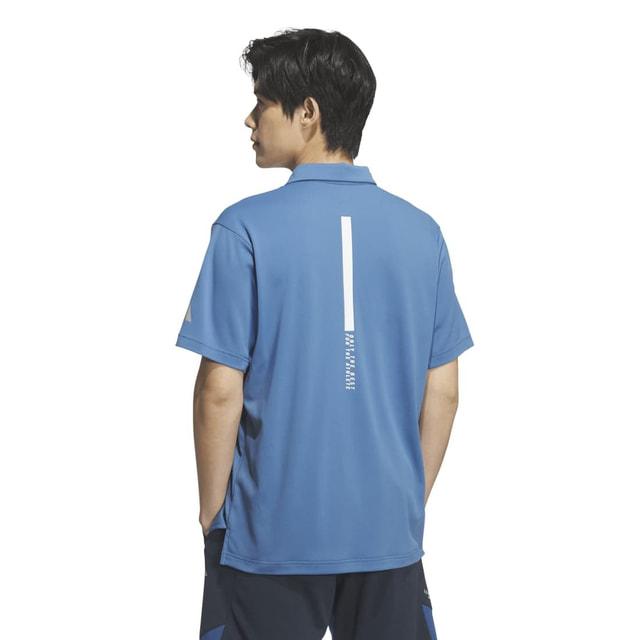adidas（アディダス） メンズ 半袖 機能 ポロシャツ アディダス