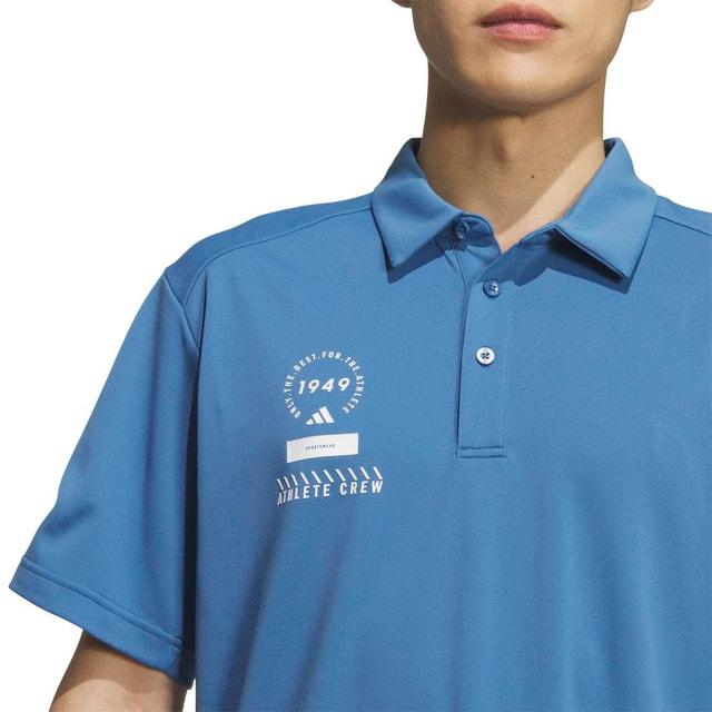 adidas（アディダス） メンズ 半袖 機能 ポロシャツ アディダス