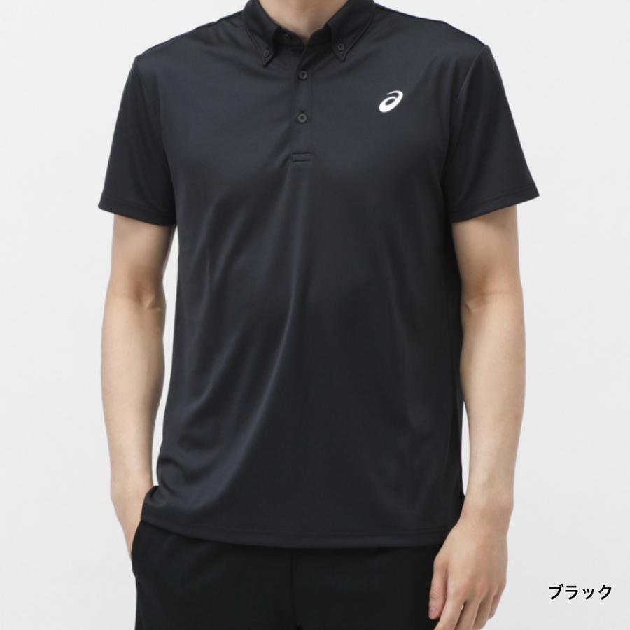 ASICS（アシックス） メンズ 半袖 機能 ポロシャツ ドライボタンダウン