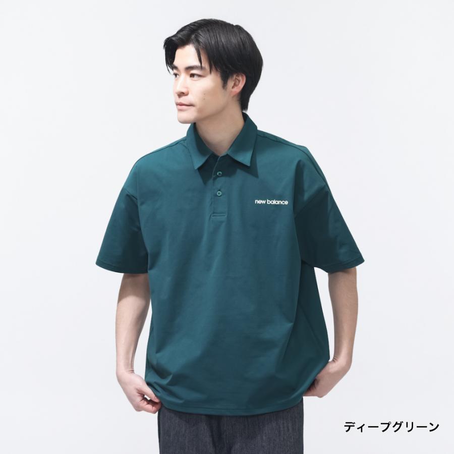 New Balance（ニューバランス） THE CITY メンズ 半袖 機能 ポロシャツ