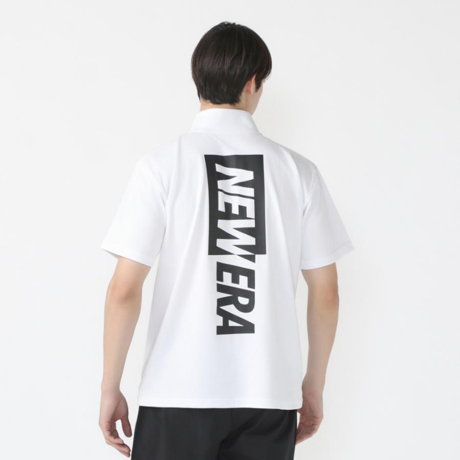 ニューエラ メンズ 半袖 機能 Tシャツ PA SS PF HZ MN TEE WHI 14121969 WHI スポーツウェア ： ホワイト NEW ERA｜alpen-group｜03