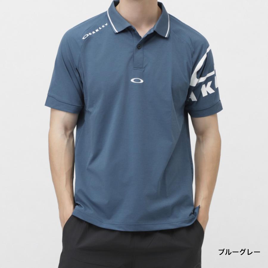 OAKLEY（オークリー） メンズ 半袖 機能 ポロシャツ O-SYNC PACK KNIT
