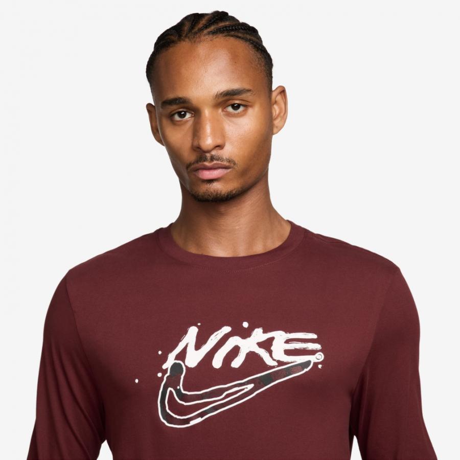 NIKE（ナイキ） メンズ 長袖 機能 Tシャツ DF プリントパック L/S T