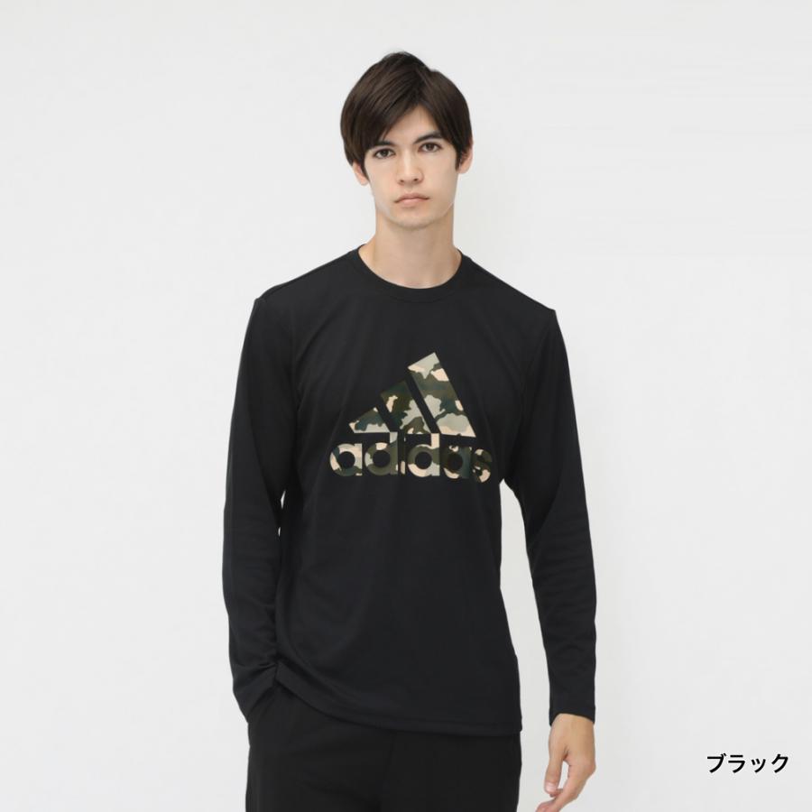 adidas アディダス メンズ 半袖 機能 Tシャツ M CAMO LS KSA18