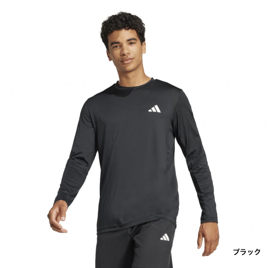 メンズウェア TEAM JERSEY BLACK SET XL adidas（アディダス） メンズ 長袖 機能 Tシャツ トレイン