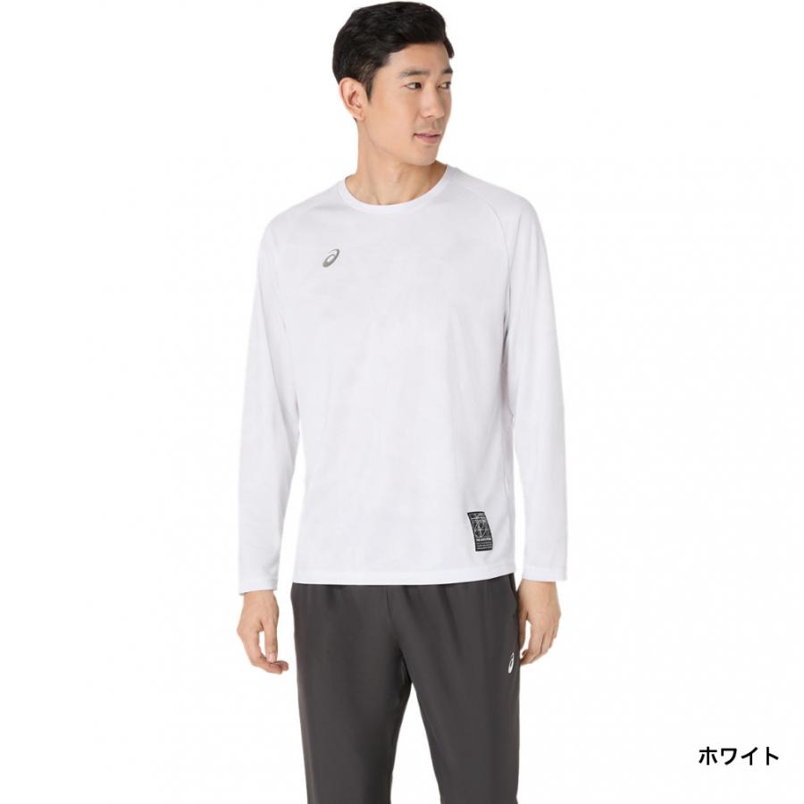 ASICS（アシックス） メンズ 長袖 機能 Tシャツ ドライグラフィック