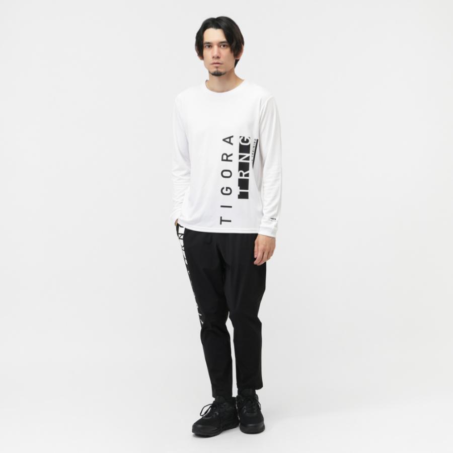 TIGORA（ティゴラ） メンズ 長袖 機能 Tシャツ ドライメッシュロングT
