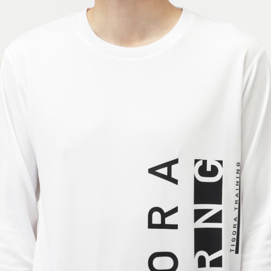 TIGORA（ティゴラ） メンズ 長袖 機能 Tシャツ ドライメッシュロングT