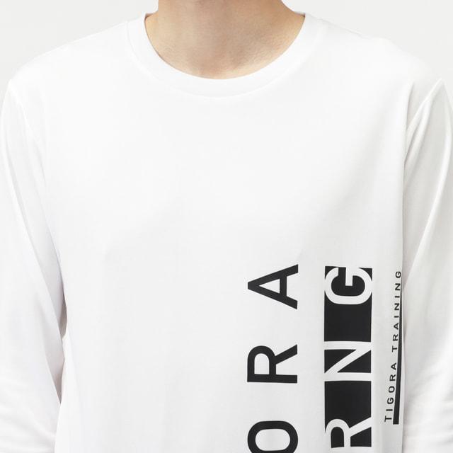 TIGORA（ティゴラ） メンズ 長袖 機能 Tシャツ ドライメッシュロングT
