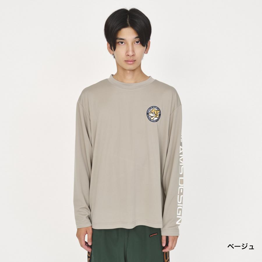 TIGORA by BEAMS DESIGN メンズ 長袖 機能 Tシャツ ドライメッシュ