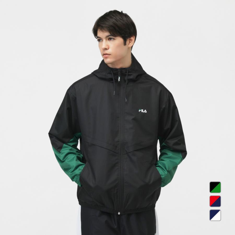 FILA（フィラ） メンズ ウインドジャケット メンズ裏トリコット起毛