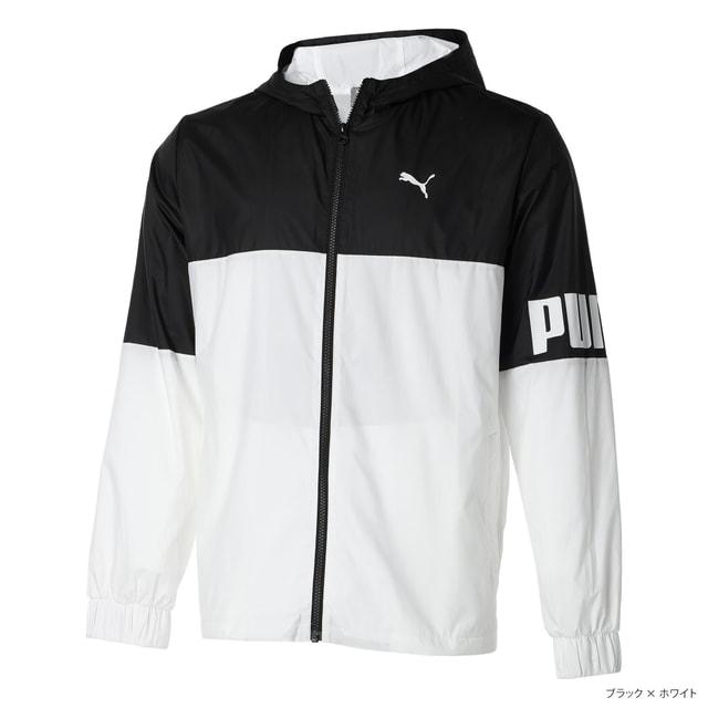 PUMA（プーマ） メンズ ウインドジャケット ウラキモウトリコット