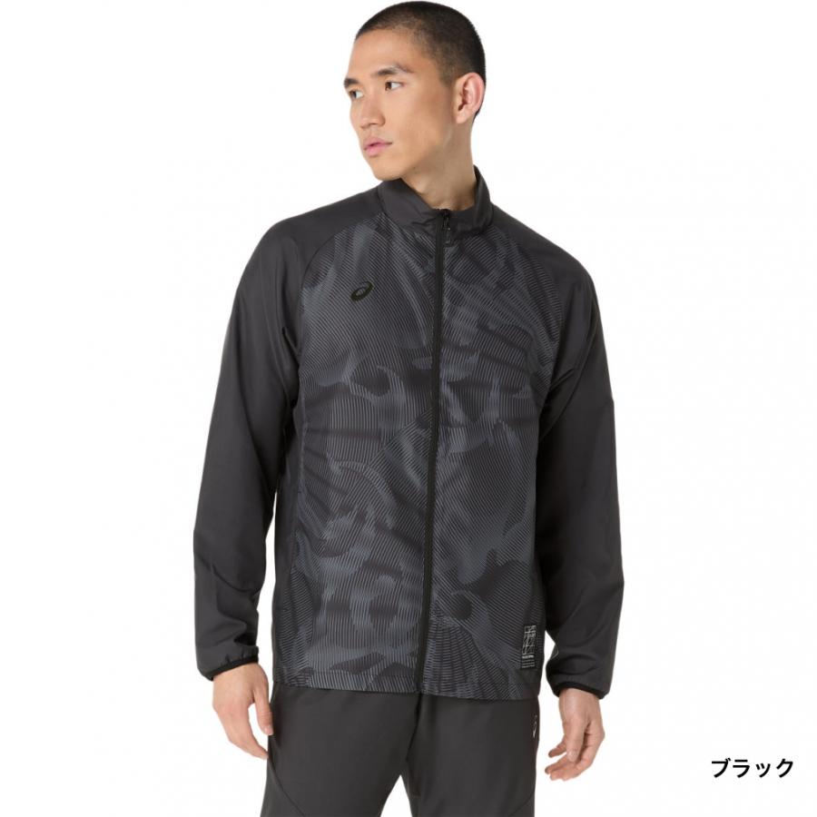 アシックス　 裏メッシュグラフィックウインドブレーカー　ジャケット/パンツ ASICS（アシックス） メンズ ウインドジャケット 裏メッシュ