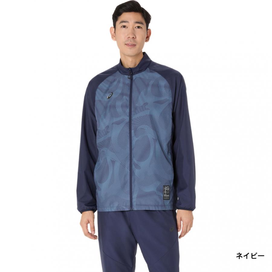 アシックス　 裏メッシュグラフィックウインドブレーカー　ジャケット/パンツ アシックス 裏メッシュグラフィックウインドブレーカー ジャケット