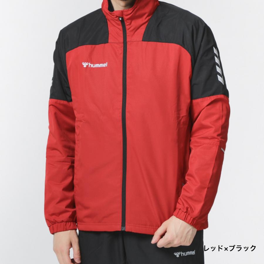 ヒュンメル ウィンドブレーカー 赤 レッド ウインドブレーカー hummel hummel ヒュンメル メンズ ウインドジャケット ウインド