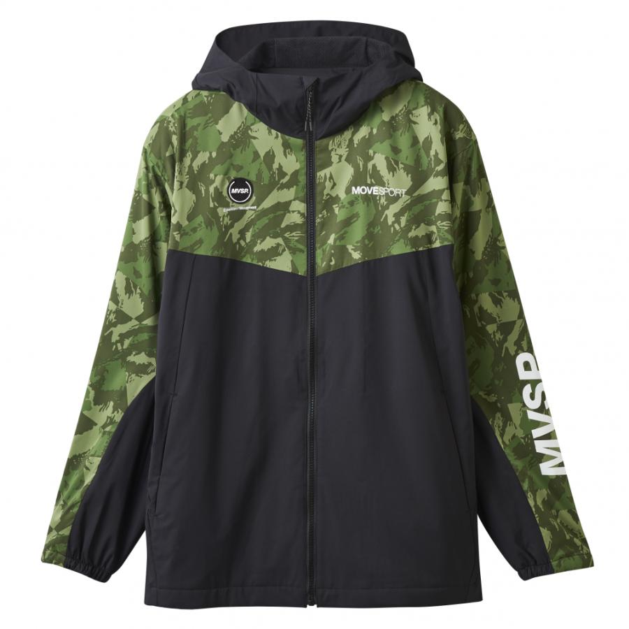 DESCENTE MOVESPORT 迷彩柄 ウィンドブレーカー セットアップ
