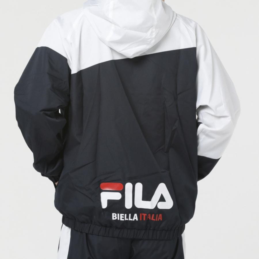 FILA（フィラ） メンズ ウインドジャケット 撥水裏トリコットウィンド