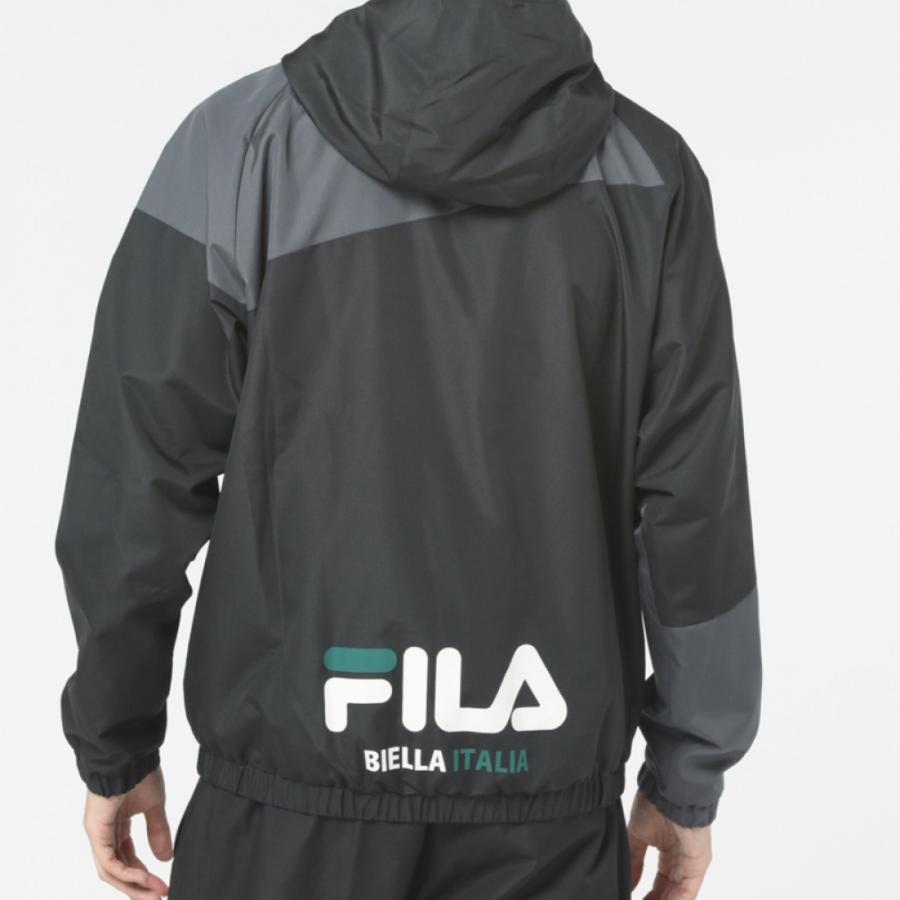 FILA（フィラ） メンズ ウインドジャケット 撥水裏トリコットウィンド