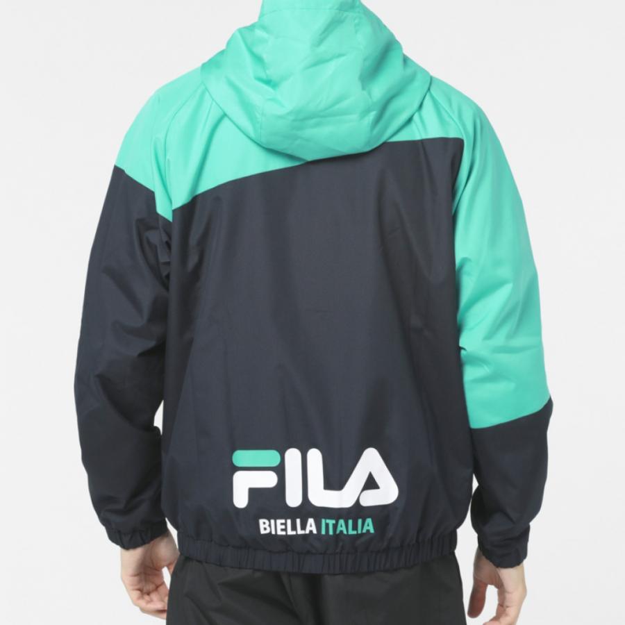 FILA（フィラ） メンズ ウインドジャケット 撥水裏トリコットウィンド