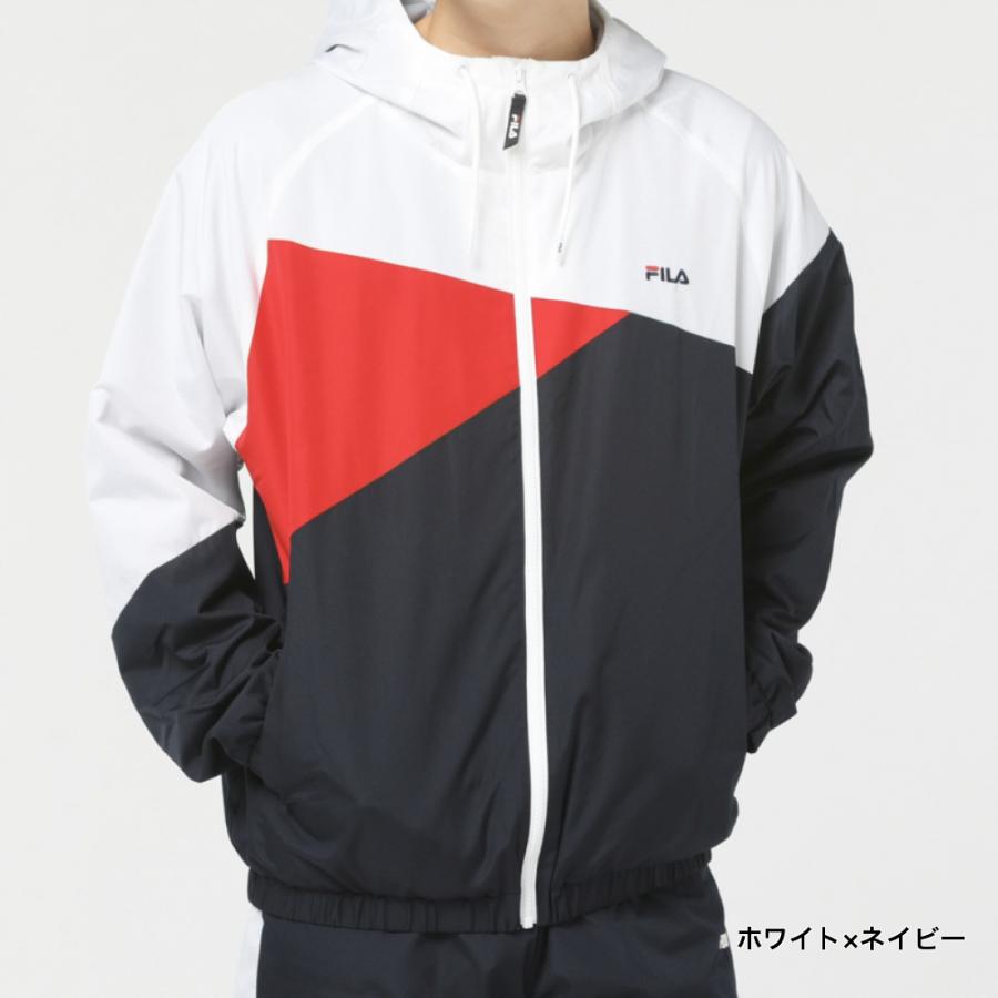 FILA（フィラ） メンズ ウインドジャケット 撥水裏トリコットウィンド