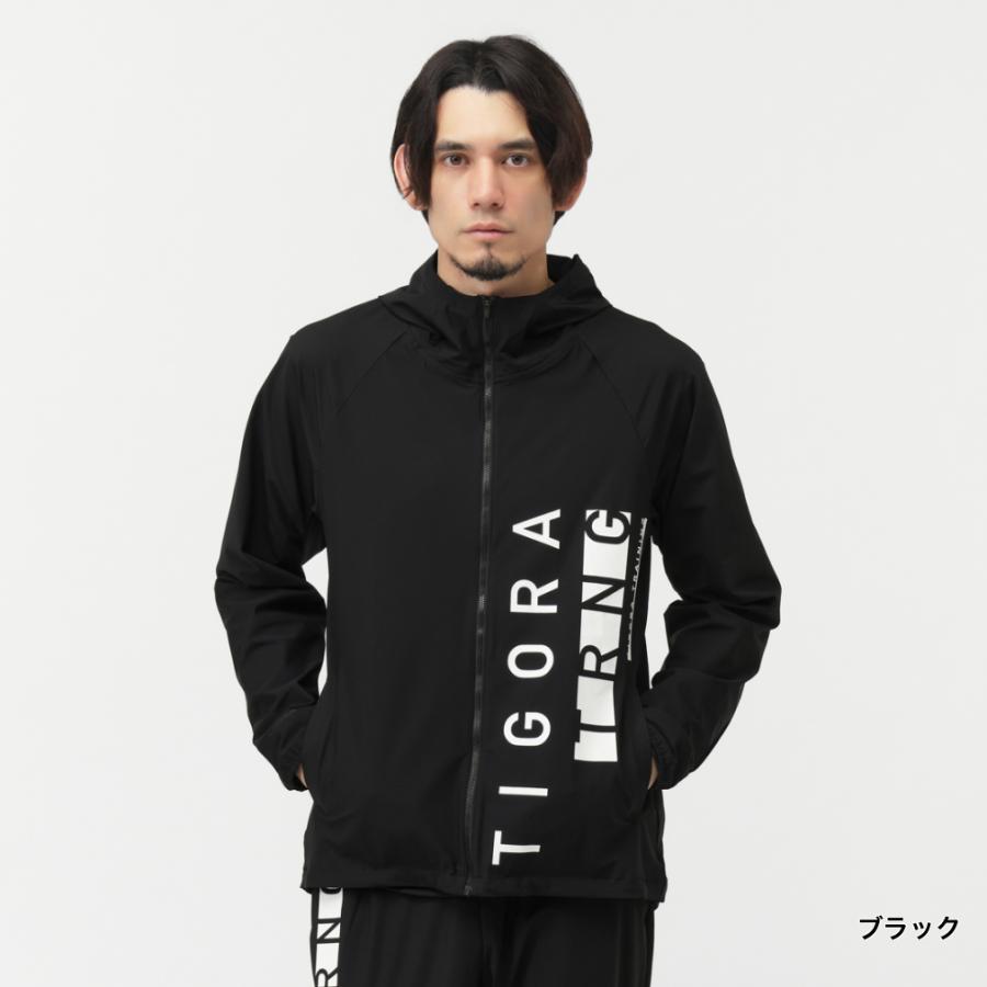 TIGORA（ティゴラ） メンズ ウインドジャケット 撥水ストレッチ