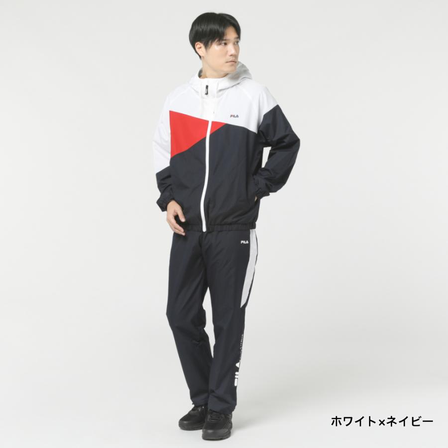 FILA（フィラ） メンズ ウインドブレーカー 上下セット FL-9A16003WJ