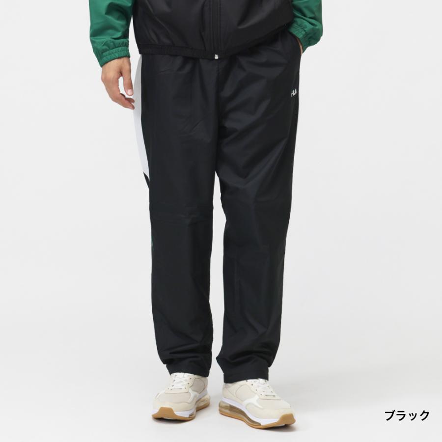 FILA（フィラ） メンズ ウインドパンツ メンズ裏トリコット起毛