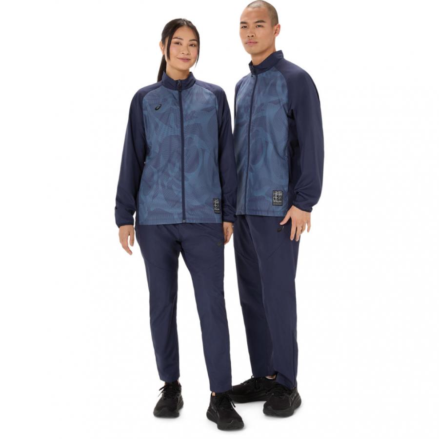 アシックス 裏メッシュウインドブレーカーパンツ Lサイズ ASICS（アシックス） メンズ ウインドパンツ 裏メッシュウインド