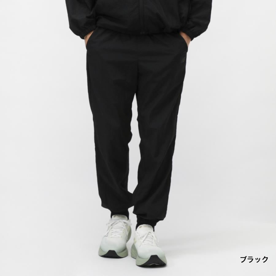 new balance メンズパンツ 黒 New Balance（ニューバランス） メンズ ウインドパンツ シャイニー