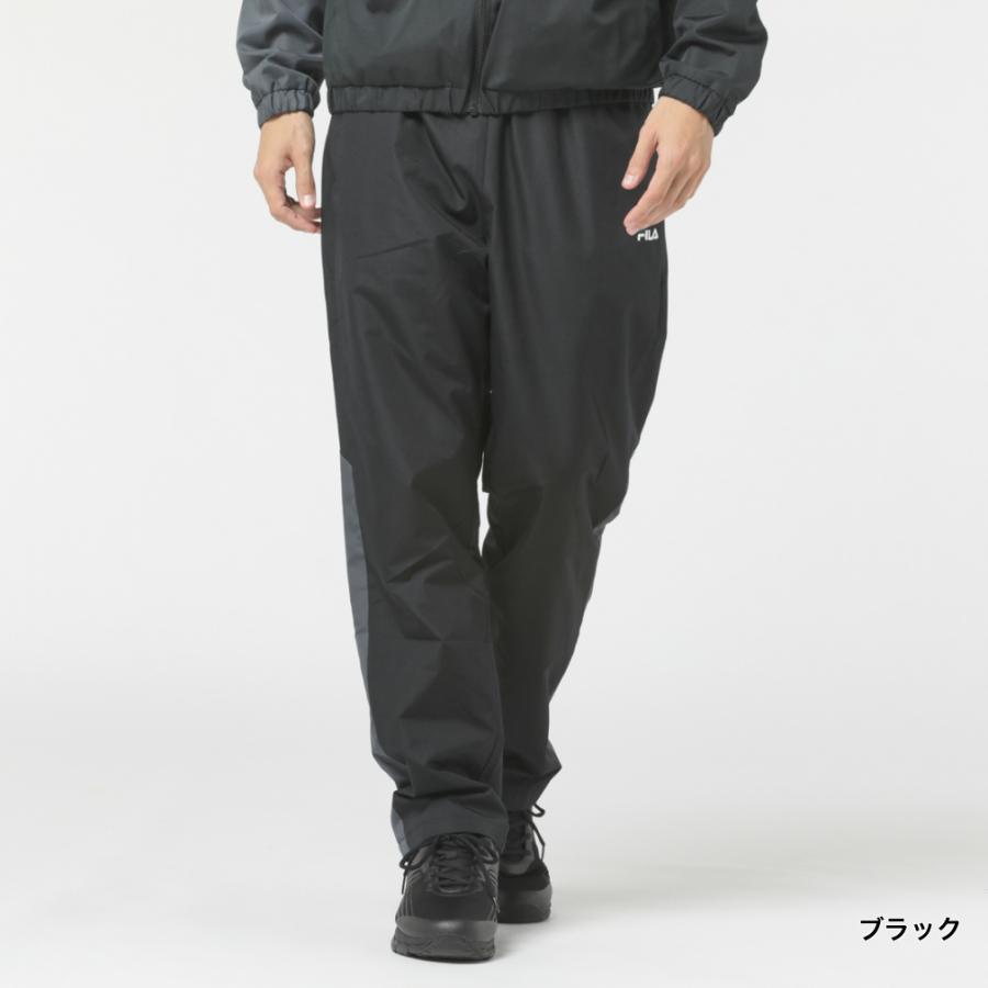 FILA（フィラ） メンズ ウインドパンツ 撥水裏トリコットウィンド