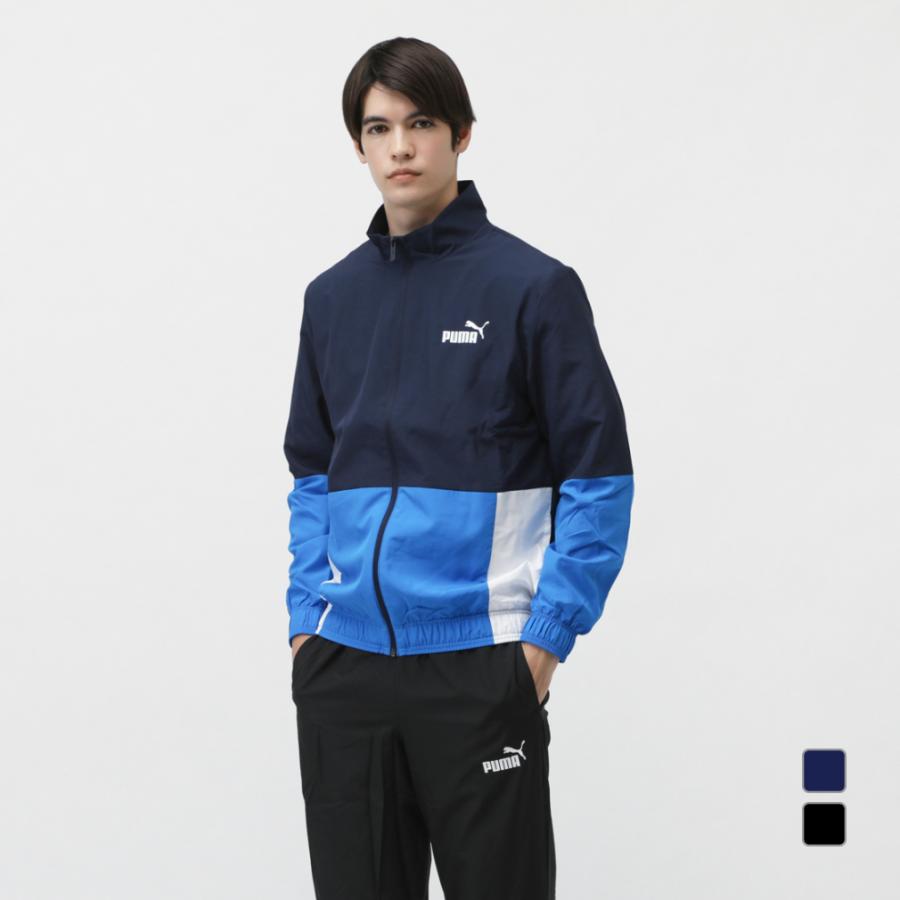 PUMA プーマ メンズ ウインド 上下セット ウーブン トラック PUMA プーマ メンズ ウインド 上下セット ウーブン トラック