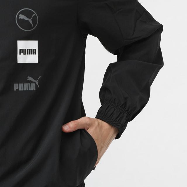 PUMA（プーマ） メンズ ウインド 上下セット ウーブン グラフィック