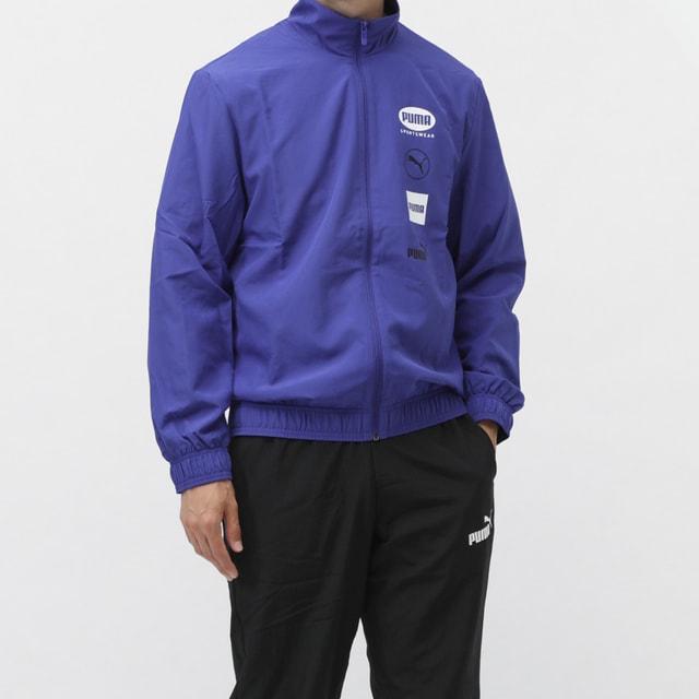 PUMA（プーマ） メンズ ウインド 上下セット ウーブン グラフィック