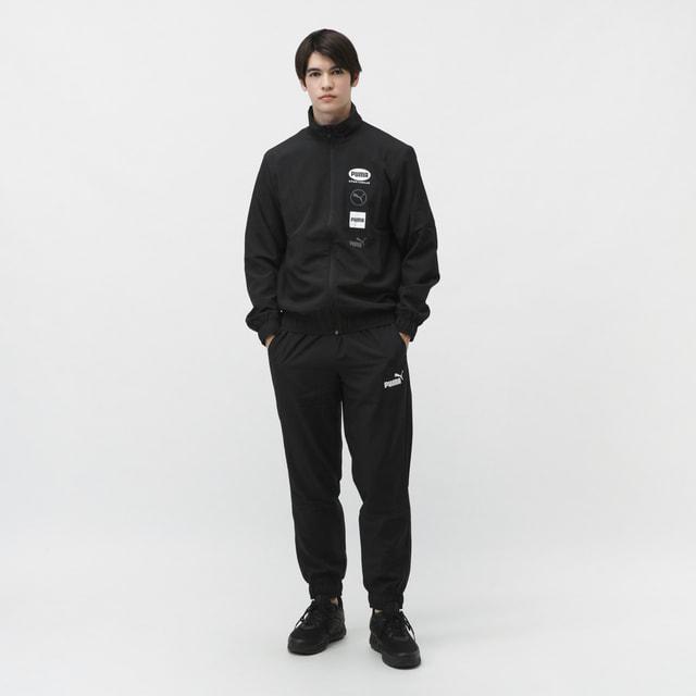 PUMA（プーマ） メンズ ウインド 上下セット ウーブン グラフィック