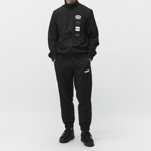 PUMA（プーマ） メンズ ウインド 上下セット ウーブン グラフィック