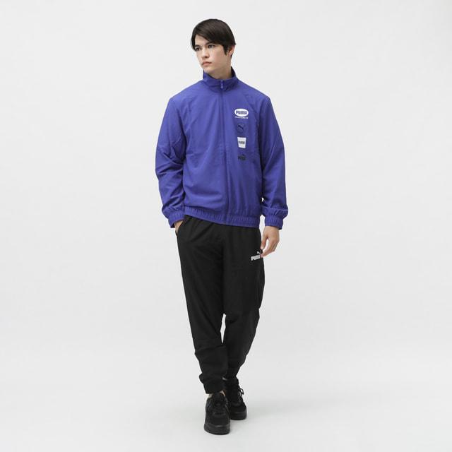 PUMA（プーマ） メンズ ウインド 上下セット ウーブン グラフィック