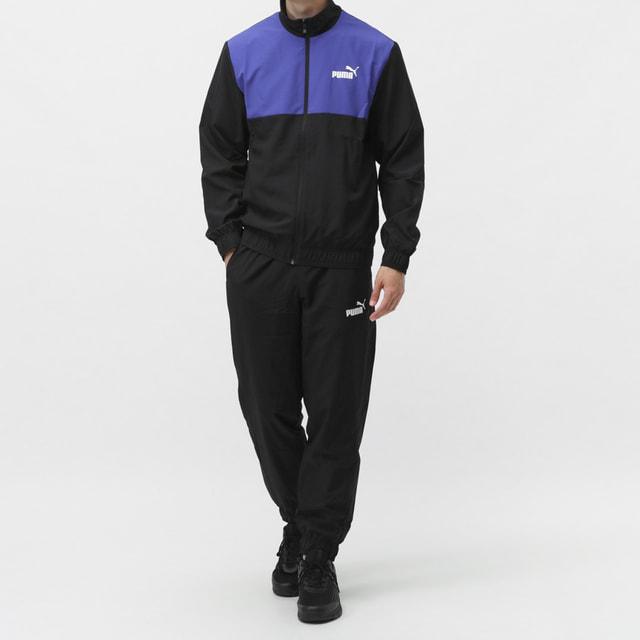 PUMA（プーマ） メンズ ウインド 上下セット ウーブン カラーブロック