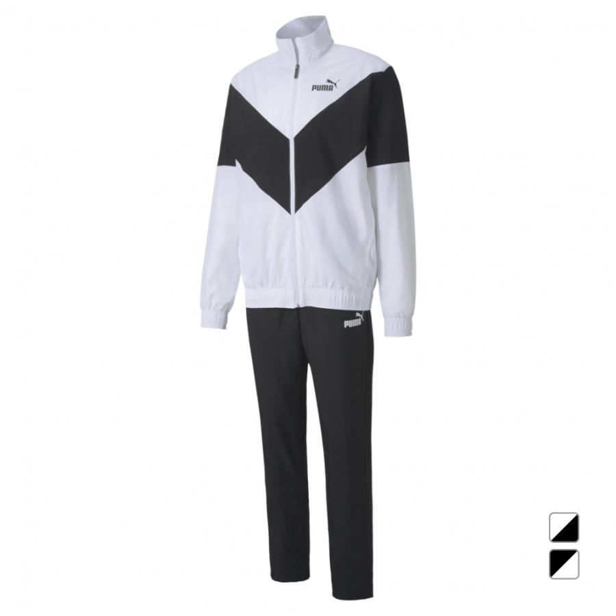 プーマ メンズ ウインド上下セット ウーブントラックスーツ スポーツウェア Puma アルペン Paypayモール店 通販 Paypayモール