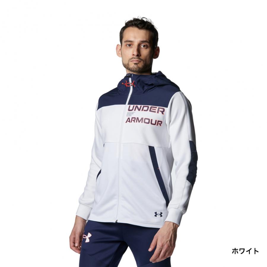 アンダーアーマー メンズ ニットジャケット UAアーマーニット ハイブリッド フルジップ ジャケット 1381339 スポーツウェア UNDER ARMOUR｜alpen-group｜03