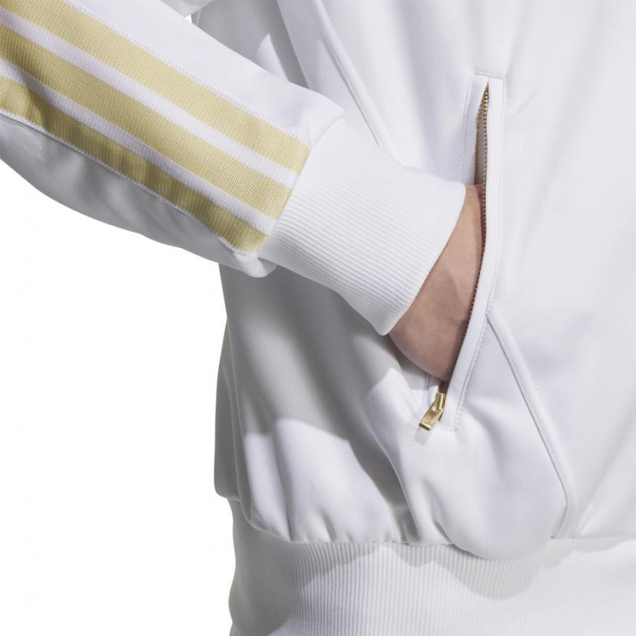 PING GOLD LINEメンズジャケット M ホワイト PING APPAREL】Mr.PINGジャカード半袖ハイネックニット ＜GOLD