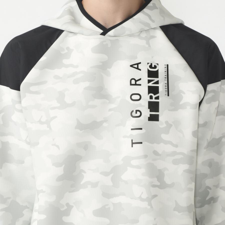 【美品】DESCENTE ハイブリッド ニット ジャケット パーカー M Q8 ティゴラ メンズ ニットジャケット ハイブリットニットパーカー