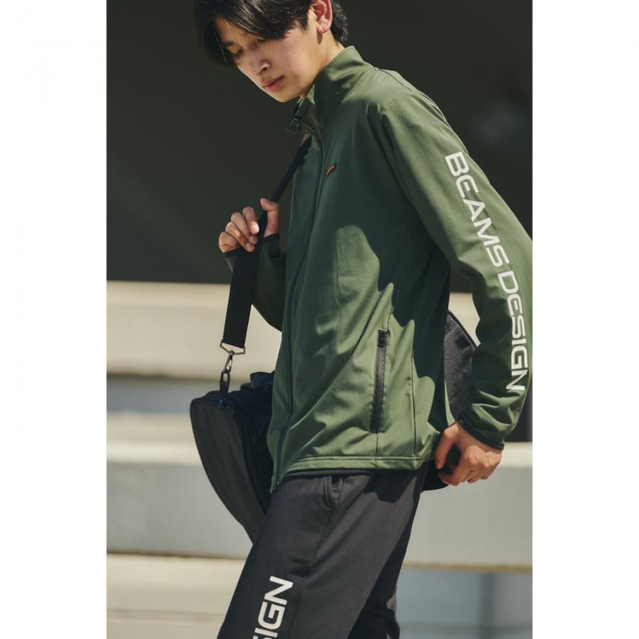 TIGORA by BEAMS DESIGN メンズ ニットジャケット トラックジャケット