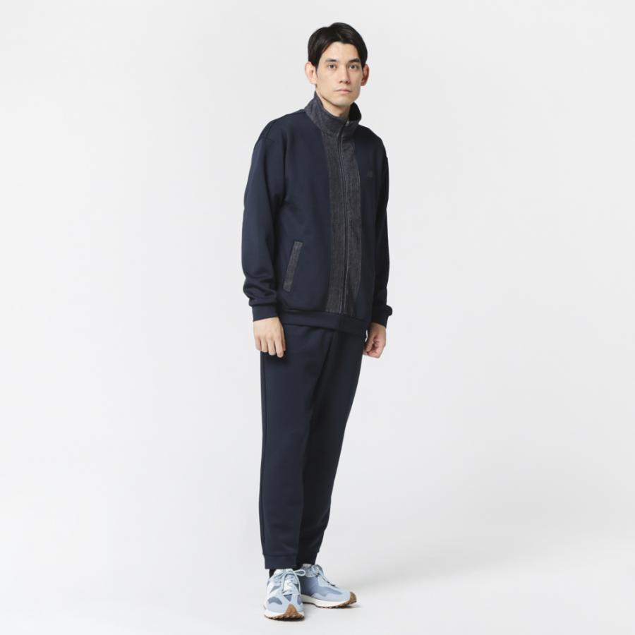ニューバランス THE CITY メンズ デニムライクコンビ ニットパンツ 