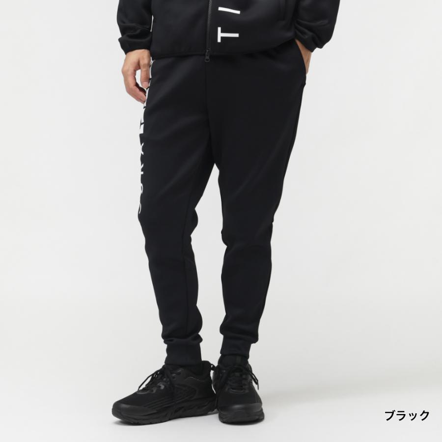 TIGORA（ティゴラ） メンズ ニットパンツ ストレッチテックスウェット