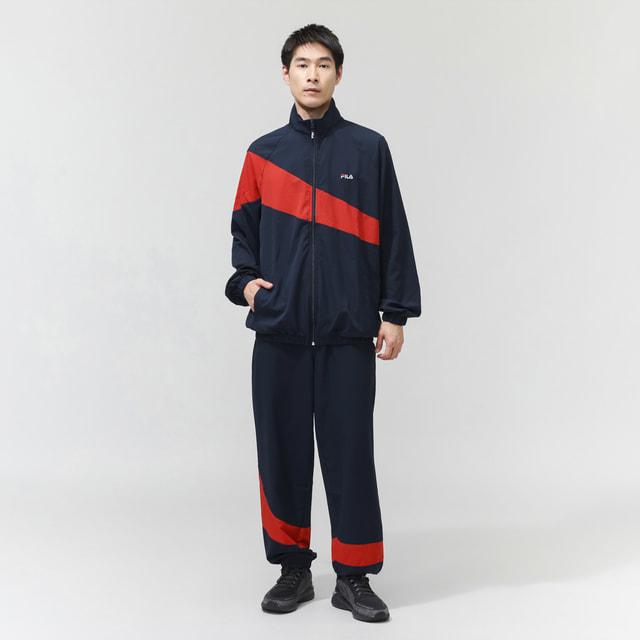 FILA（フィラ） メンズ クロスジャケット メンズトラックジャケット