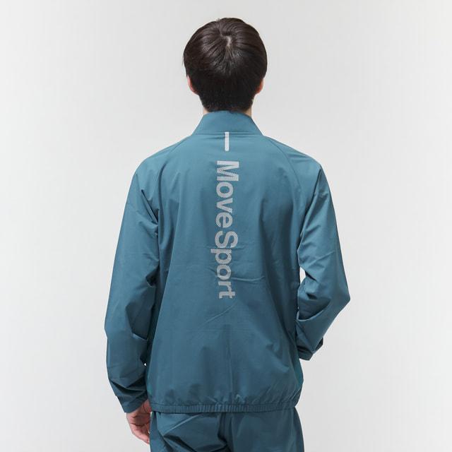 ムーブスポーツ メンズ クロスジャケット クロススタンドジャケット