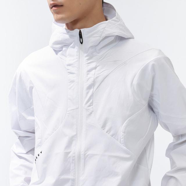 オークリー ENHANCE MY MOBILITY HOODY白L 新品未使用品 OAKLEY（オークリー） メンズ クロスジャケット ENHANCE MOBILITY