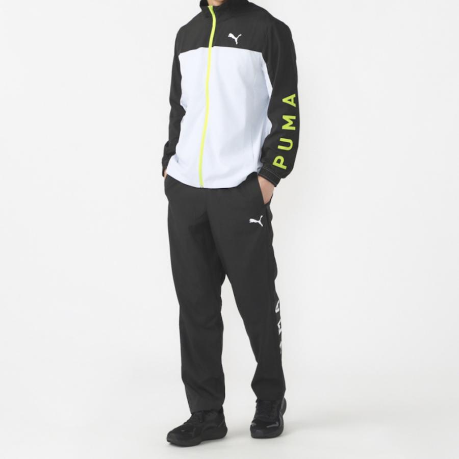 PUMA（プーマ） メンズ クロスジャージ 上下セット KNA80 525230